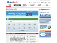 Tablet Screenshot of domain.en.netregis.com